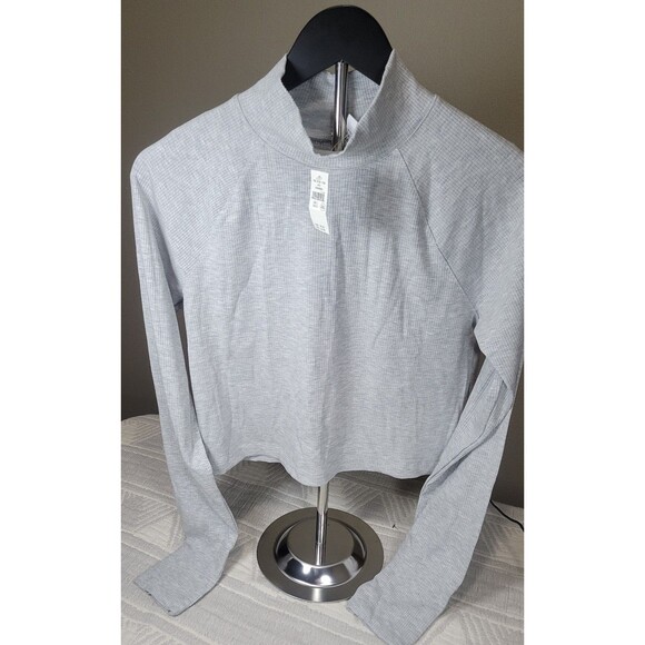 OFFLINE by Aerie Real Good‎ Mock Neck Ribbed Tops – Bundle of 3 (Size L) - Picture 7 of 12